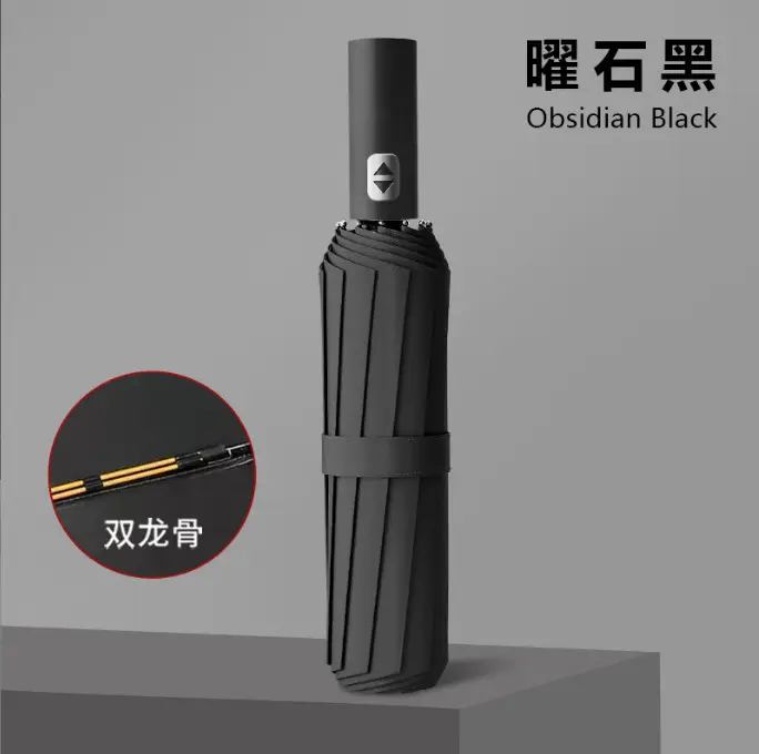 Full Automatic 348-Bone Dual-Purpose Umbrella for Women - Image 3
