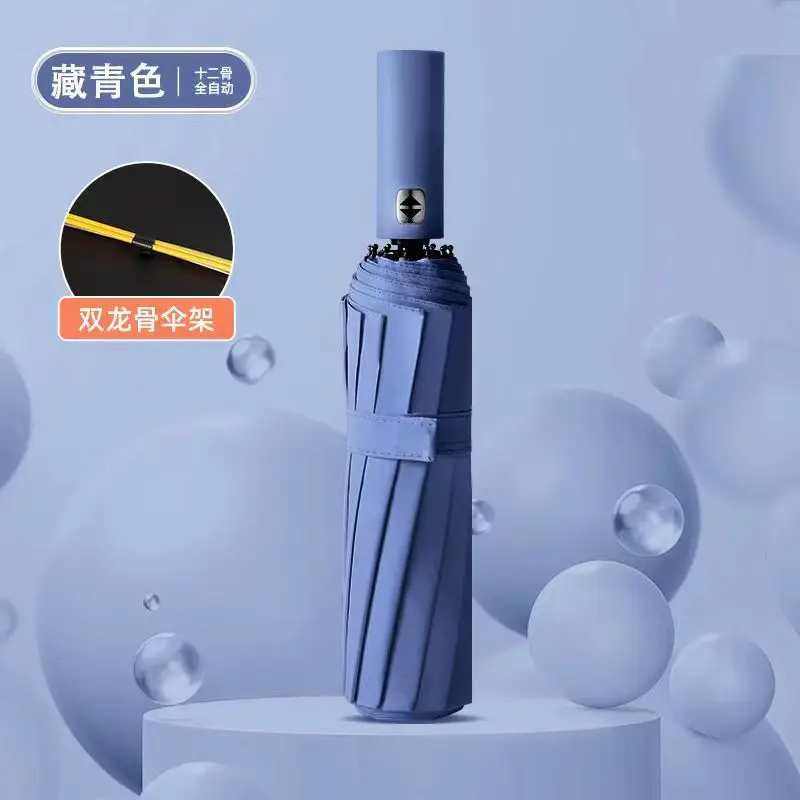 Full Automatic 348-Bone Dual-Purpose Umbrella for Women - Image 5