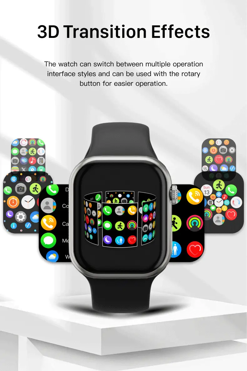 2025mX10 Smartwatch Ultra-Thin Sports Waterproof NFC Heart Rate Blood Sugar — feature 19