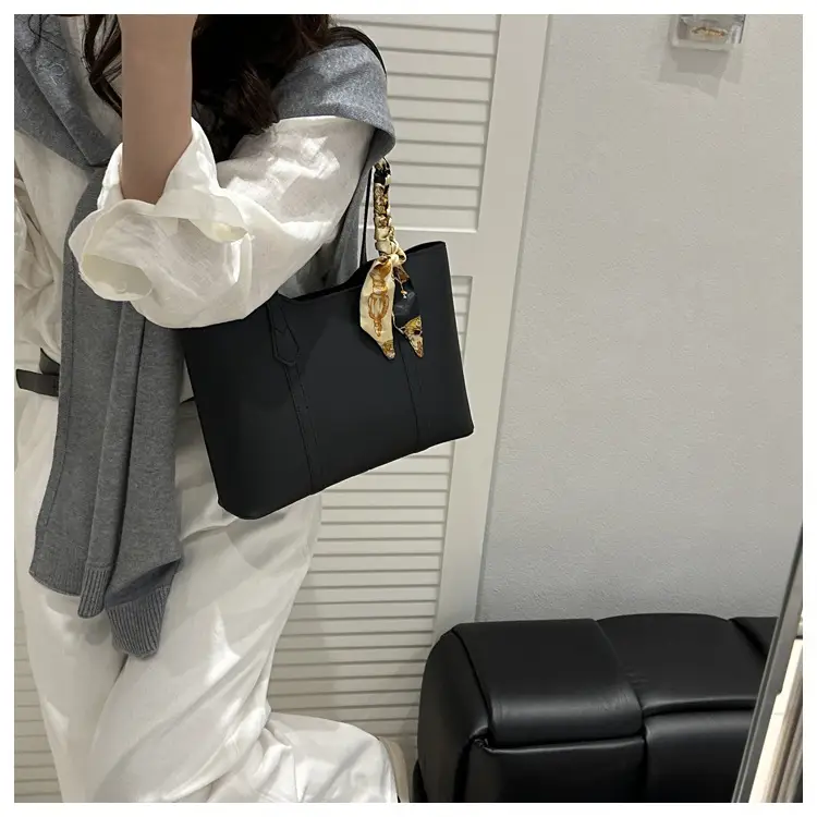 Women Korean Style Brown Tote Bag 2025 New Fashion — feature 17