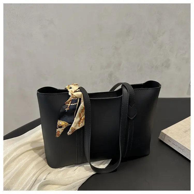Women Korean Style Brown Tote Bag 2025 New Fashion - Image 2
