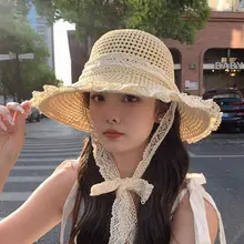 Women's Yellow Flower Letter Baseball Cap — feature 5