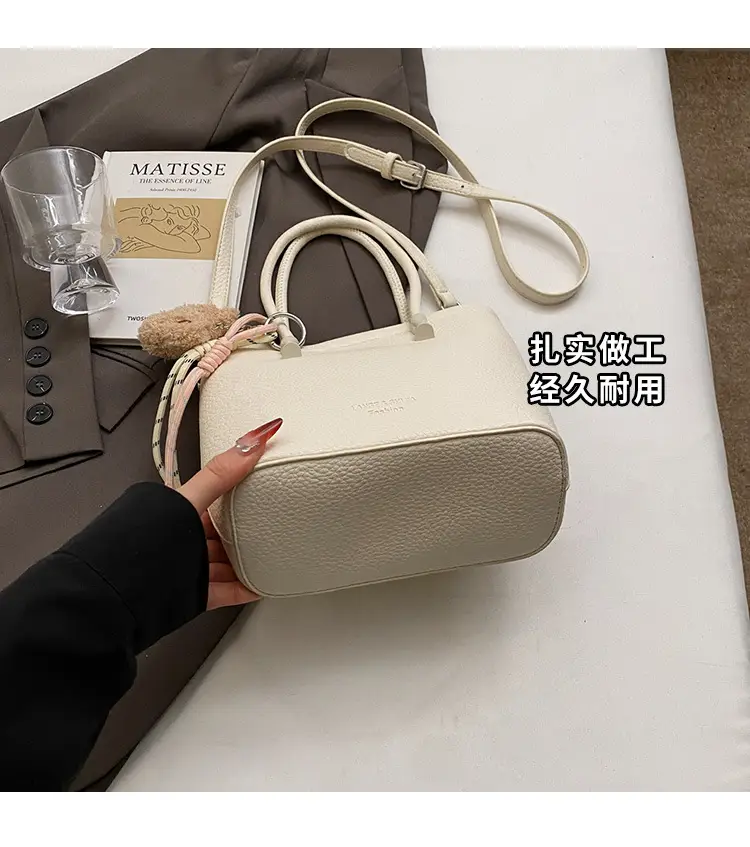 Pink Crossbody Bag with Charm for Women 2025 — feature 10