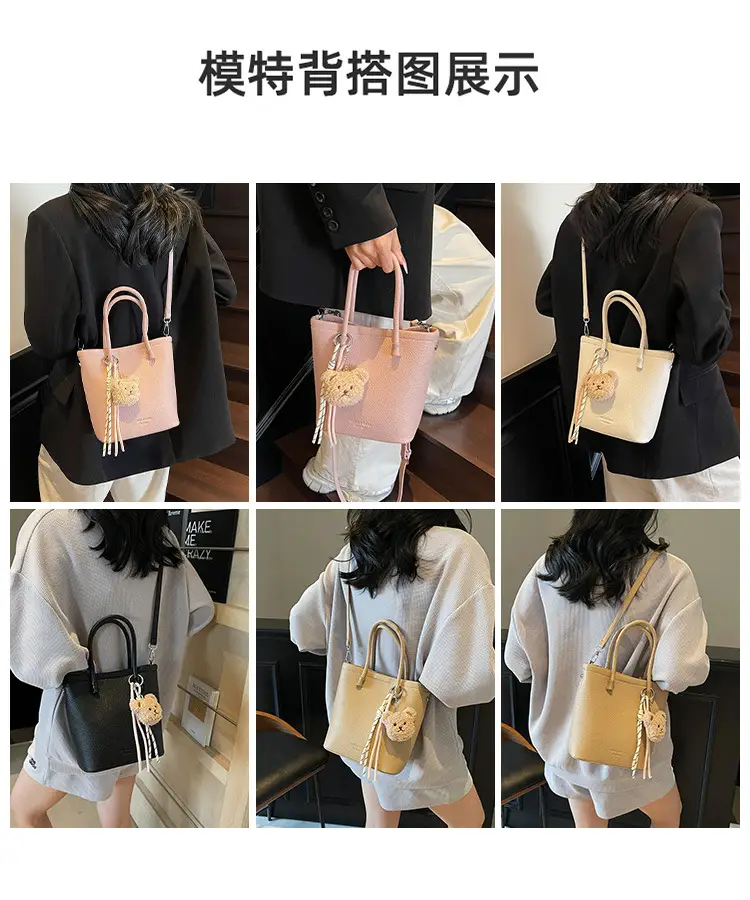 Pink Crossbody Bag with Charm for Women 2025 — feature 13