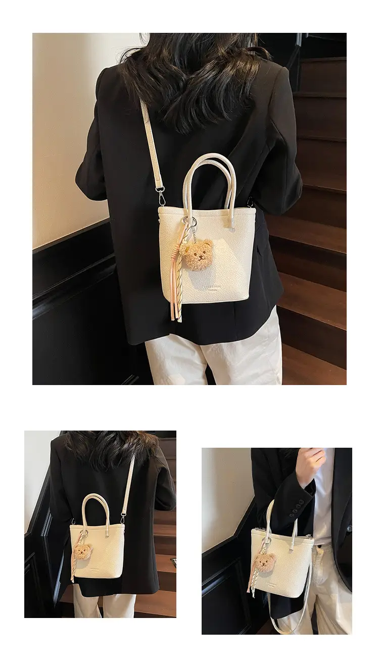 Pink Crossbody Bag with Charm for Women 2025 — feature 14