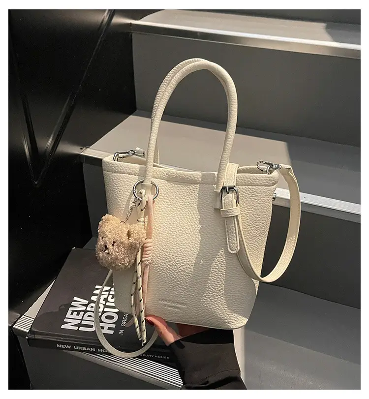 Pink Crossbody Bag with Charm for Women 2025 — feature 3