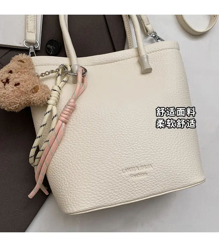 Pink Crossbody Bag with Charm for Women 2025 — feature 5