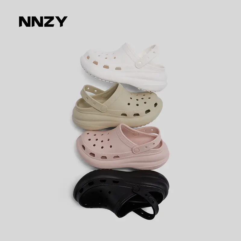 Warm Edge Puff Women's Shoes New Vintage Cave Shoes Outdoor Casual Shoes Garden Shoes Thick Sole Increased Beach Shoes - Image 8