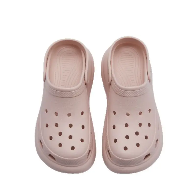 Warm Edge Puff Women's Shoes New Vintage Cave Shoes Outdoor Casual Shoes Garden Shoes Thick Sole Increased Beach Shoes - Image 9
