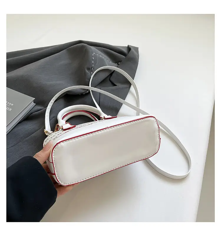 2025 New Spring Crossbody Bag with Retro Print & White Base — feature 29