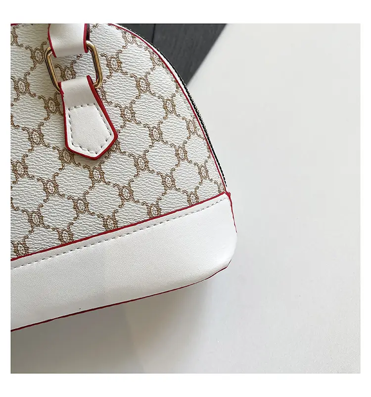 2025 New Spring Crossbody Bag with Retro Print & White Base — feature 37