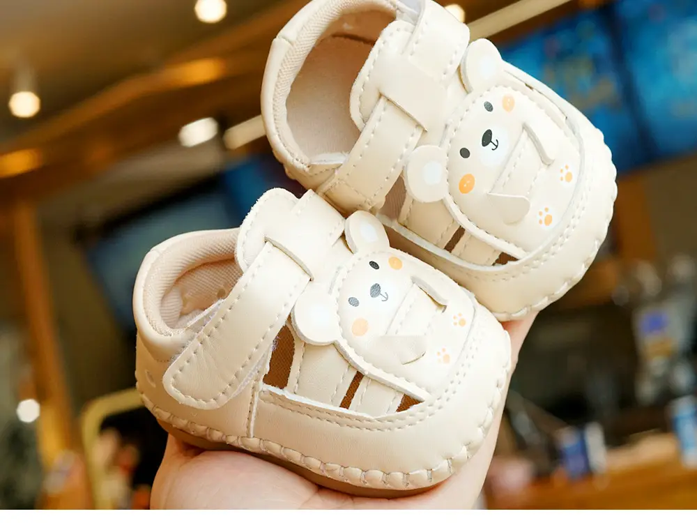 Pink Rabbit Baby Sandals 0-1 Year Soft Sole Non-Slip — feature 3
