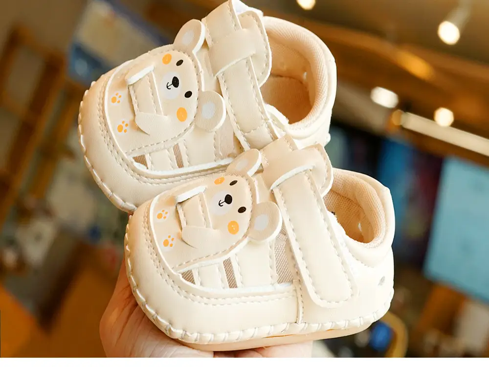 Pink Rabbit Baby Sandals 0-1 Year Soft Sole Non-Slip — feature 4