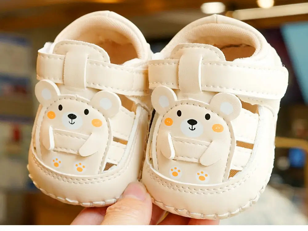Pink Rabbit Baby Sandals 0-1 Year Soft Sole Non-Slip — feature 5