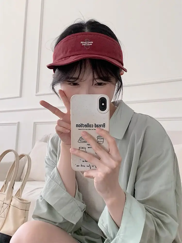 Ultra-light Sunscreen Cap Beige Men Women — feature 2