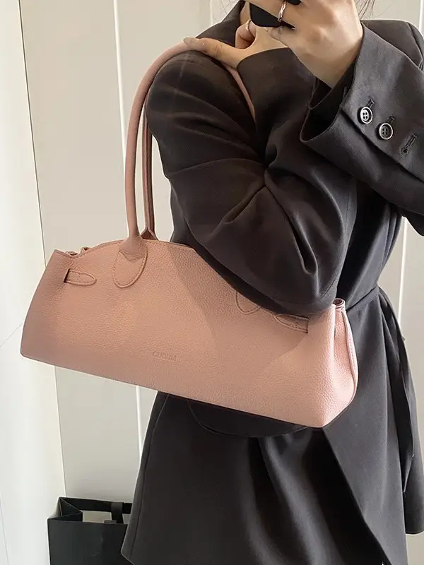 Black Korean Style Women's Tote Bag - Image 8