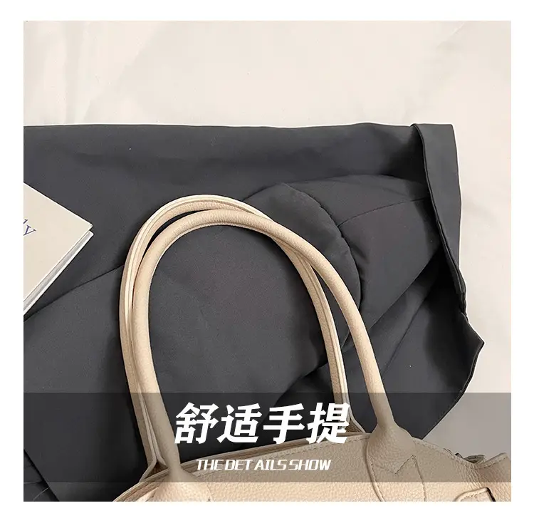 Black Korean Style Women's Tote Bag — feature 12