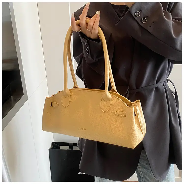 Black Korean Style Women's Tote Bag — feature 13