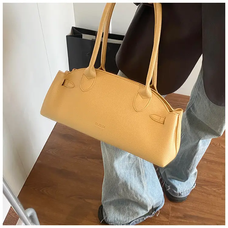 Black Korean Style Women's Tote Bag — feature 14