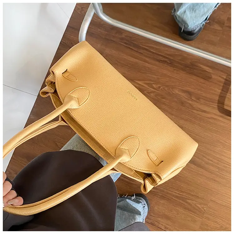 Black Korean Style Women's Tote Bag — feature 15