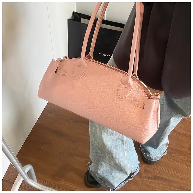 Black Korean Style Women's Tote Bag — feature 20