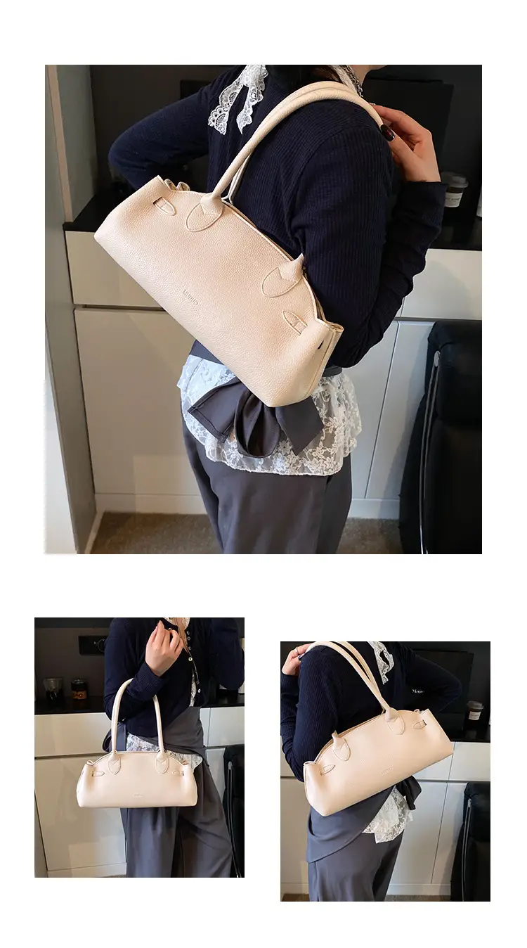 Black Korean Style Women's Tote Bag — feature 4