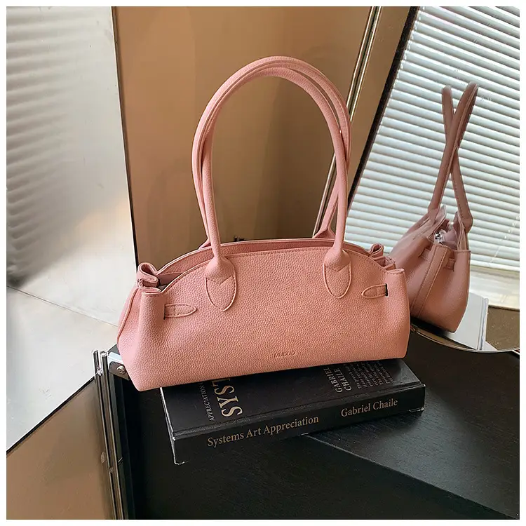 Black Korean Style Women's Tote Bag — feature 48