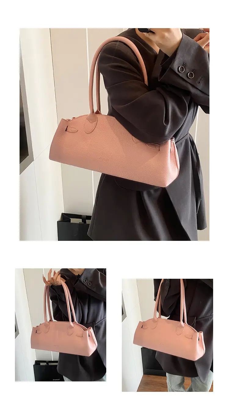 Black Korean Style Women's Tote Bag — feature 6