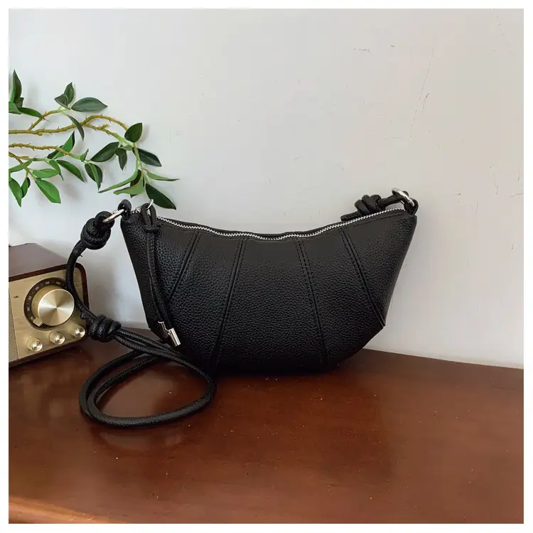 Women's Cream Crossbody Bag with Pearl Chain — feature 42