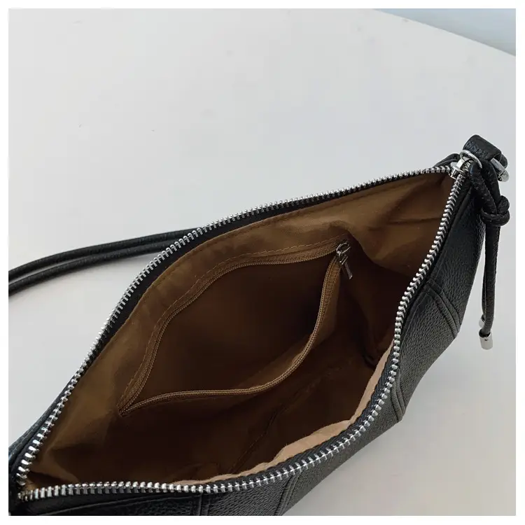 Women's Cream Crossbody Bag with Pearl Chain — feature 7