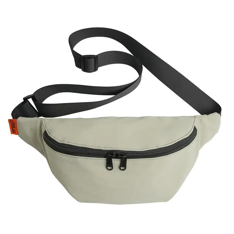 Men's Black Waterproof Crossbody Bag with Adjustable Strap - Image 4