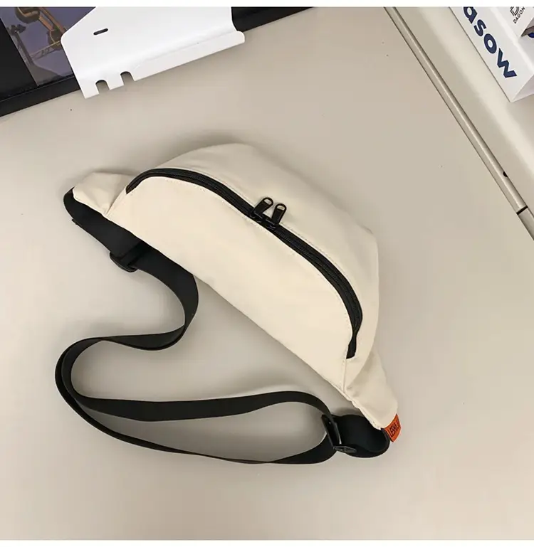 Men's Black Waterproof Crossbody Bag with Adjustable Strap — feature 15