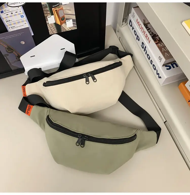 Men's Black Waterproof Crossbody Bag with Adjustable Strap — feature 16