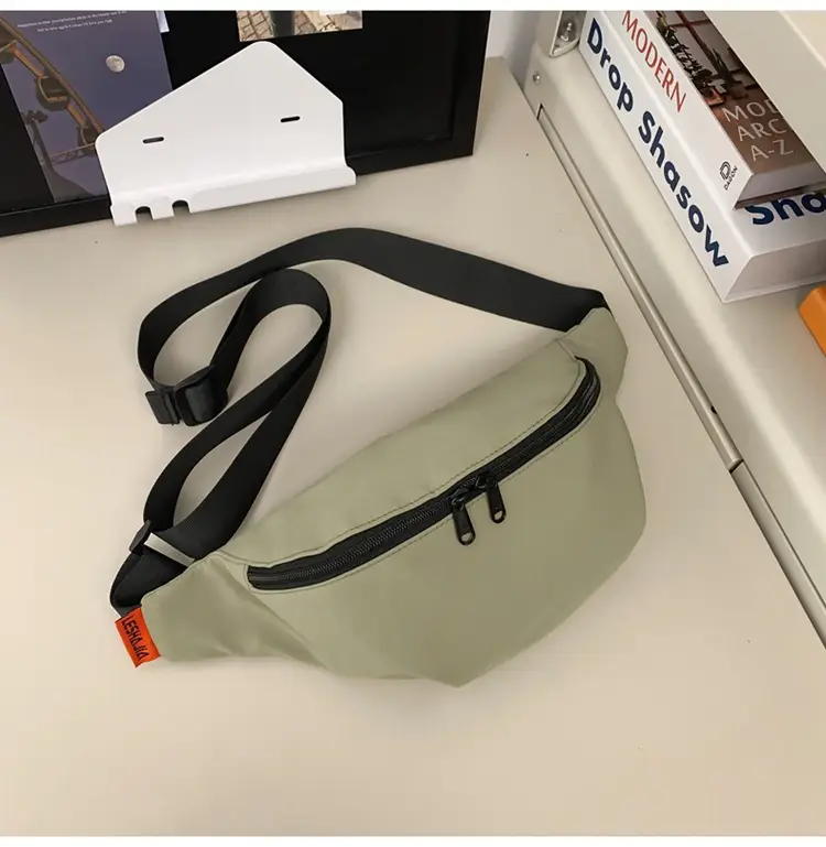 Men's Black Waterproof Crossbody Bag with Adjustable Strap — feature 17