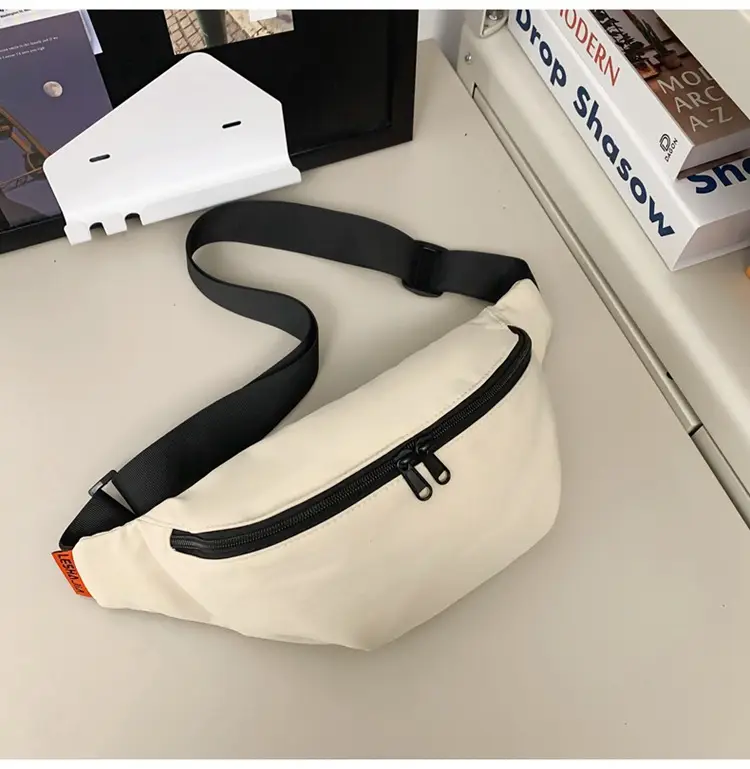 Men's Black Waterproof Crossbody Bag with Adjustable Strap — feature 21