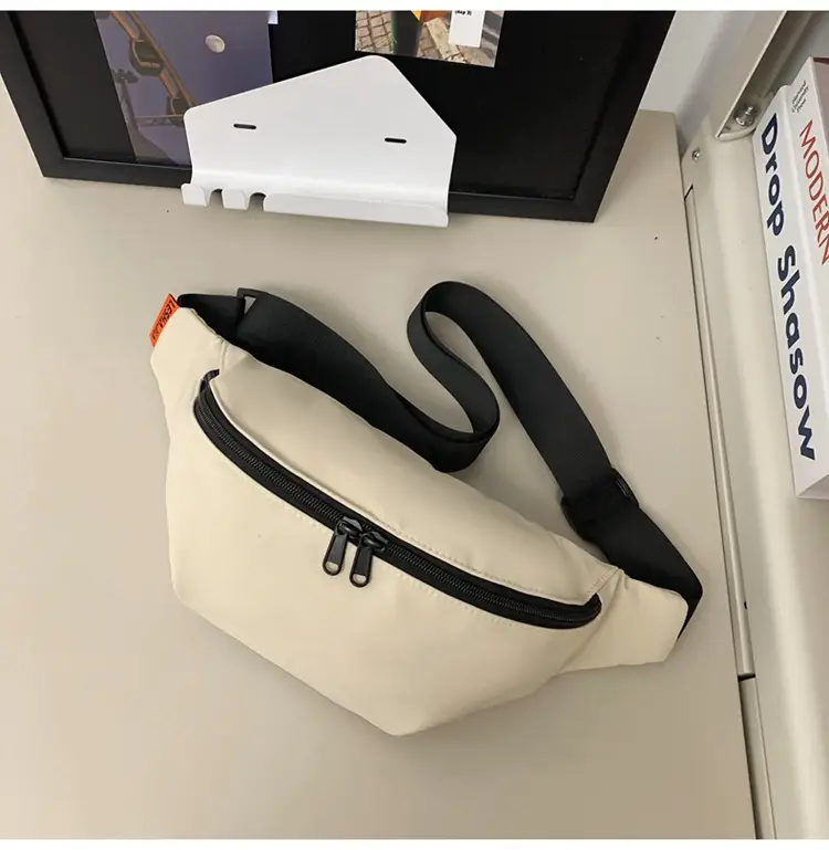 Men's Black Waterproof Crossbody Bag with Adjustable Strap — feature 22