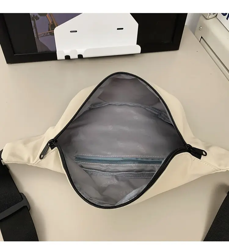 Men's Black Waterproof Crossbody Bag with Adjustable Strap — feature 26