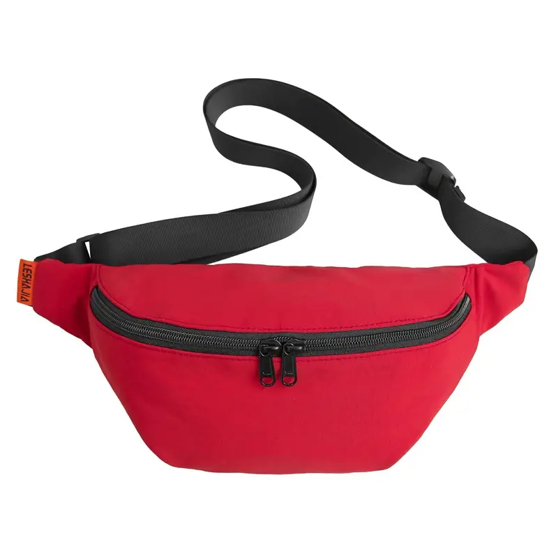 Men's Black Waterproof Crossbody Bag with Adjustable Strap - Image 2