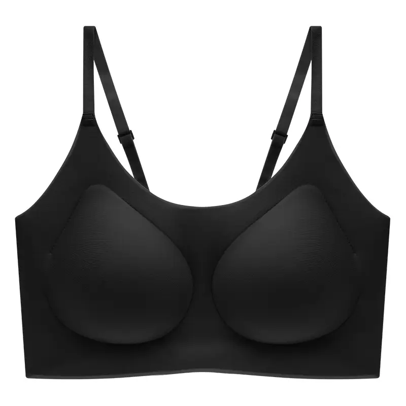 Black Seamless U-Shaped Underwear for Women - Image 5