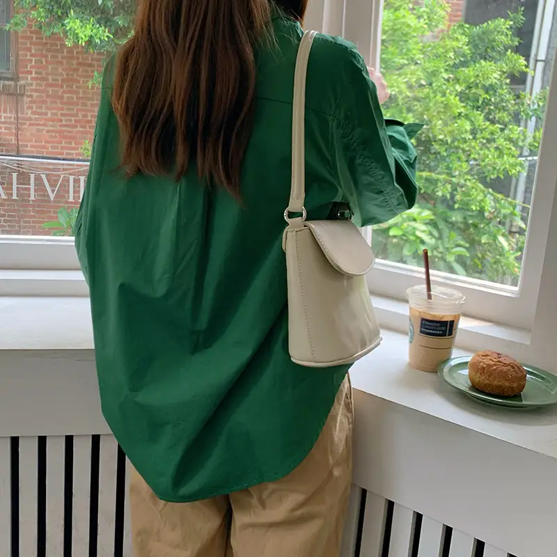 Red Korean Ins-Style Underarm Bag for Women — feature 16