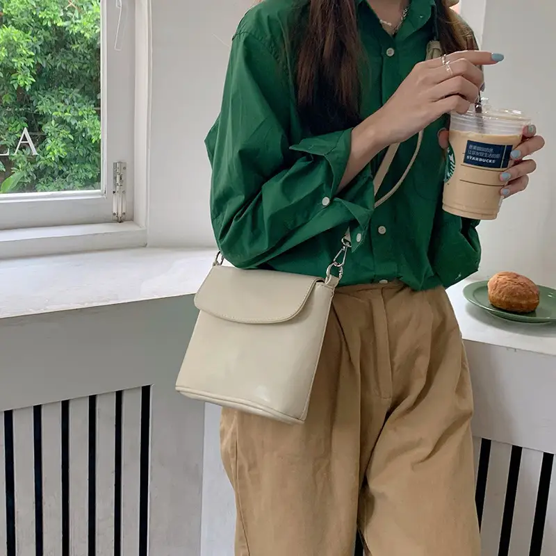 Red Korean Ins-Style Underarm Bag for Women — feature 20