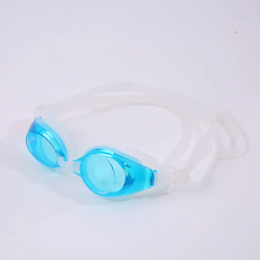 New HD waterproof anti-fog swimming goggles adult one-piece earplug swimming goggles children's professional waterproof swimming goggles — feature 8