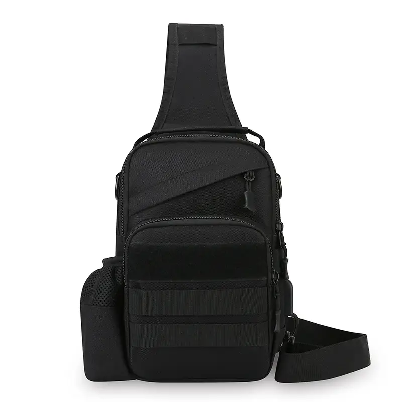Men Tactical Shoulder Bag Tan Multi-Use Travel Cycling Backpack - Image 2