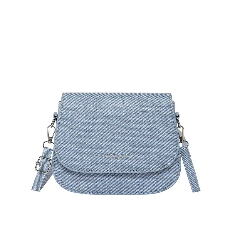 Women's Grey Saddle Crossbody Bag 2025 New Trendy - Image 15