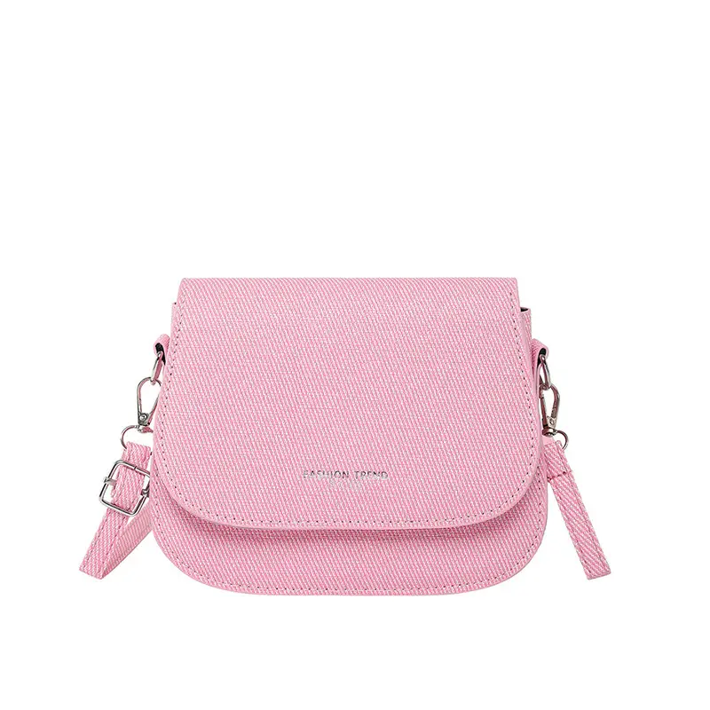 Women's Grey Saddle Crossbody Bag 2025 New Trendy - Image 12