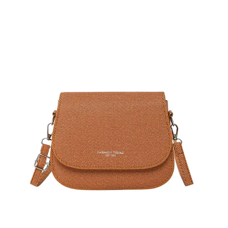 Women's Grey Saddle Crossbody Bag 2025 New Trendy - Image 14