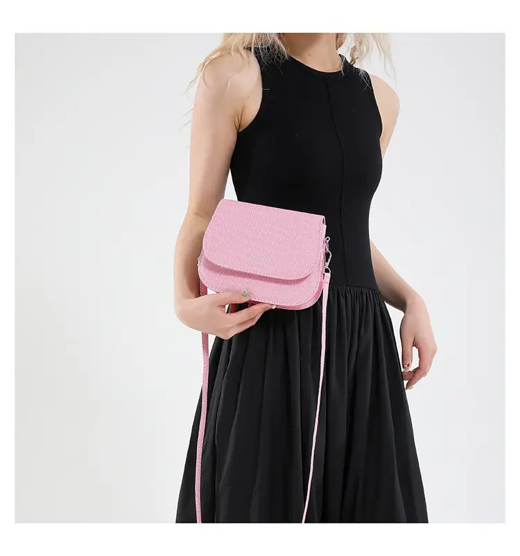 Women's Grey Saddle Crossbody Bag 2025 New Trendy — feature 33