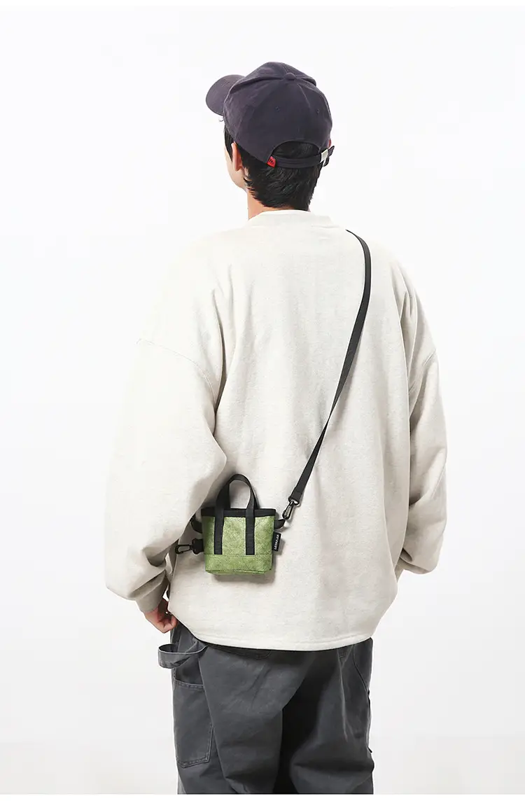 Women Crossbody Bag with Wooden Handle Mobile Phone Carrier — feature 20