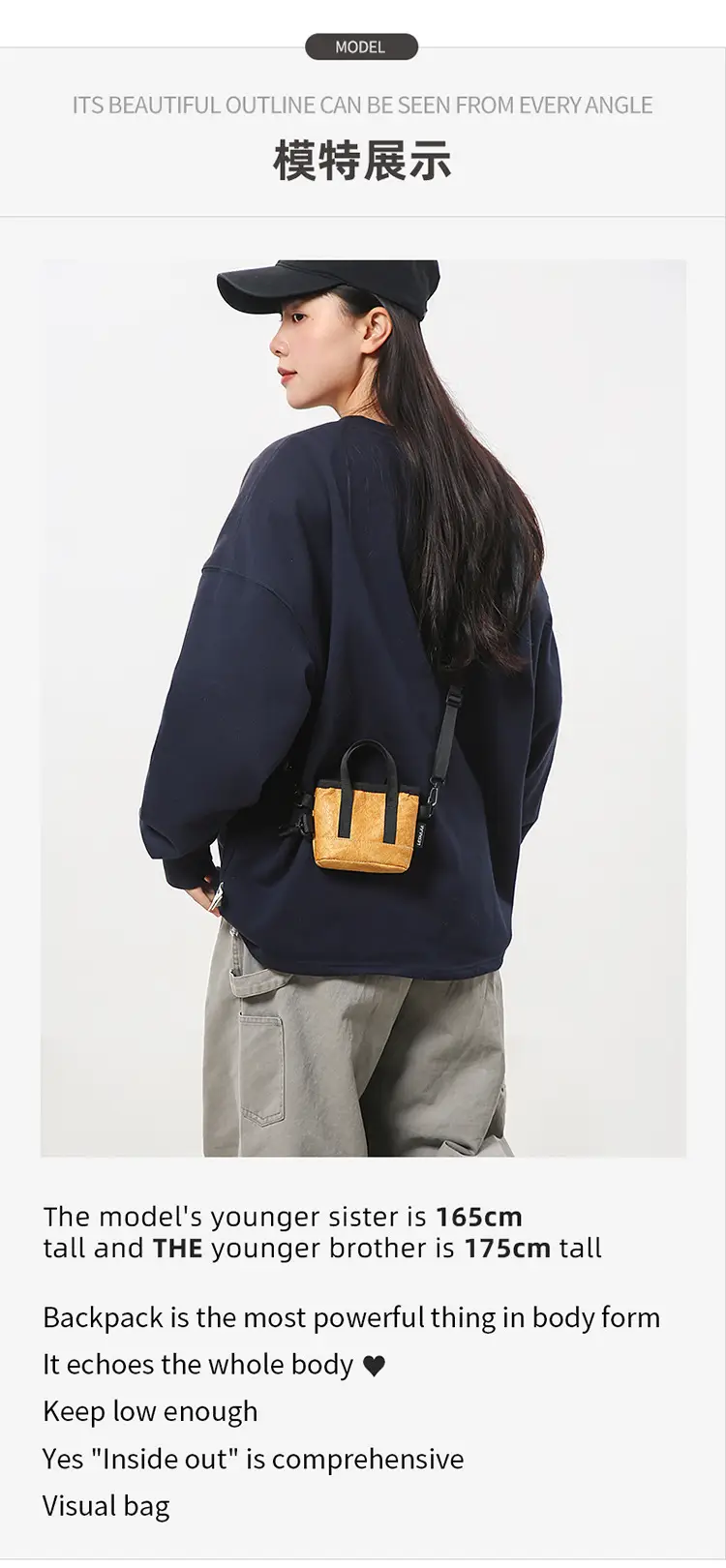 Women Crossbody Bag with Wooden Handle Mobile Phone Carrier — feature 7