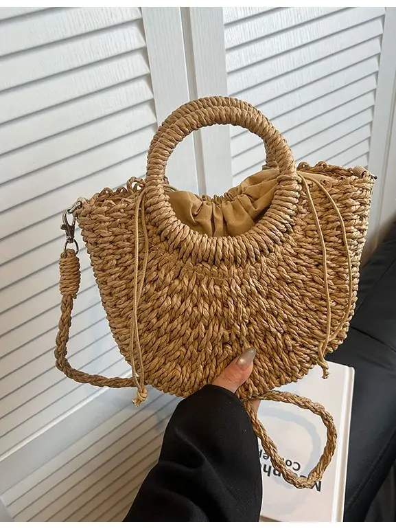 Straw Woven Crossbody Bag for Women 2026 - Image 7